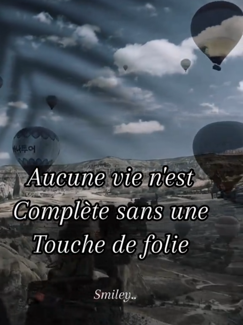 Aucune vie n'est complète sans une touche de folie #positivity #motivation #voyage #explore #optimis #foryoupage #vie #nature 