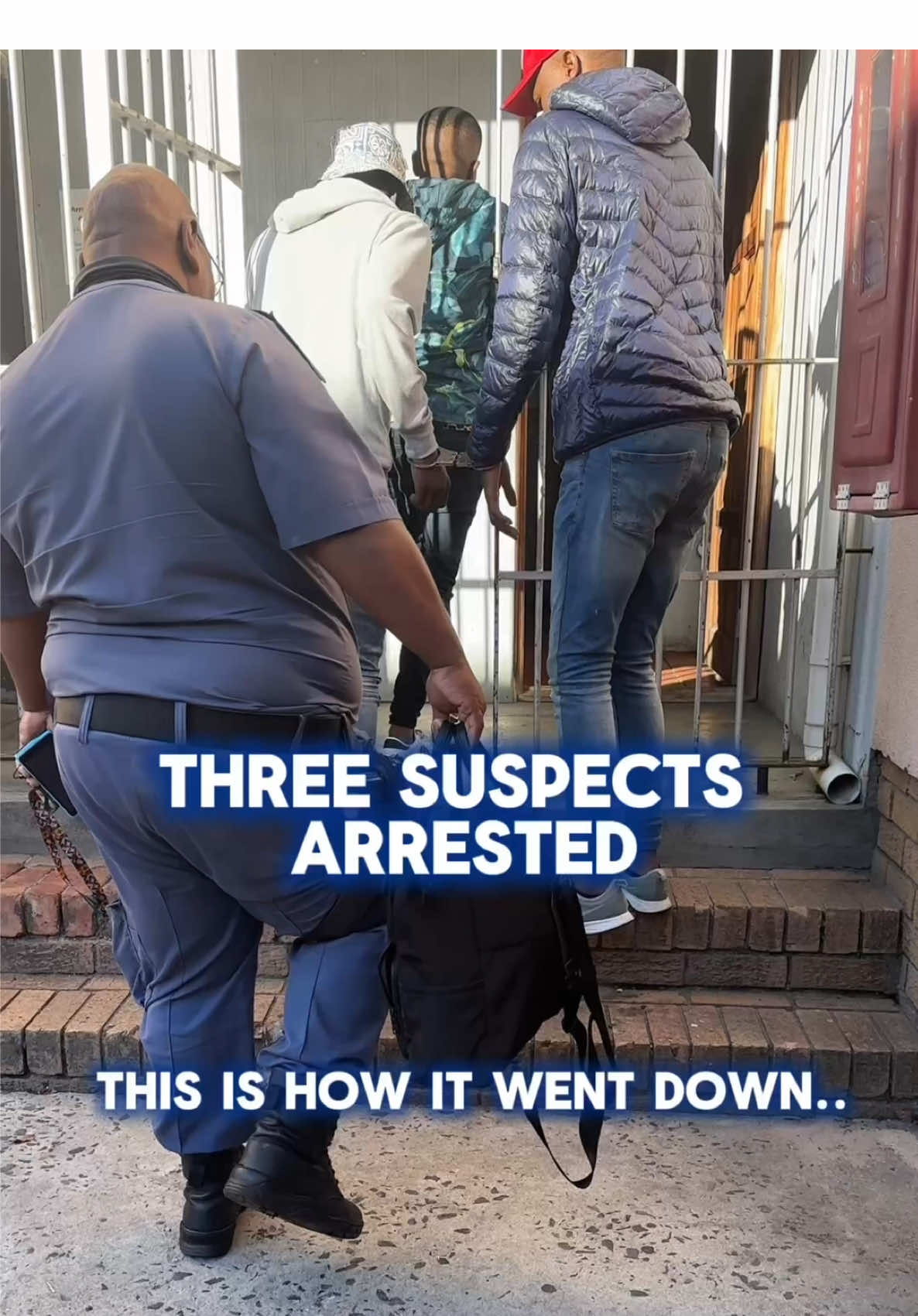 🛃 3 x Suspects Busted for Remote Jamming! 📍 R300 Highway  Today, thanks to swift collaboration between our SJC Tactical Reaction Team, SAPS Flying Squad, and alert members of the public, 3 suspects were arrested after intel was received about a wanted vehicle noticed in our area.These suspects are linked to 5 active cases of remote jamming and theft out of motor vehicles — 4 at Haasendal Gables and 1 at Brackenfell Shopping Centre. Further investigation revealed that the vehicle used was a rental, strategically used to carry out these targeted crimes. Incredible teamwork and vigilance from all sides — well done to everyone involved! #RemoteJammingArrests #ShoppingCentreSecurity #SJCSecurity  #YourSecurityOurPriority #FYP #foryoupage #sama28 #trendingvideo 