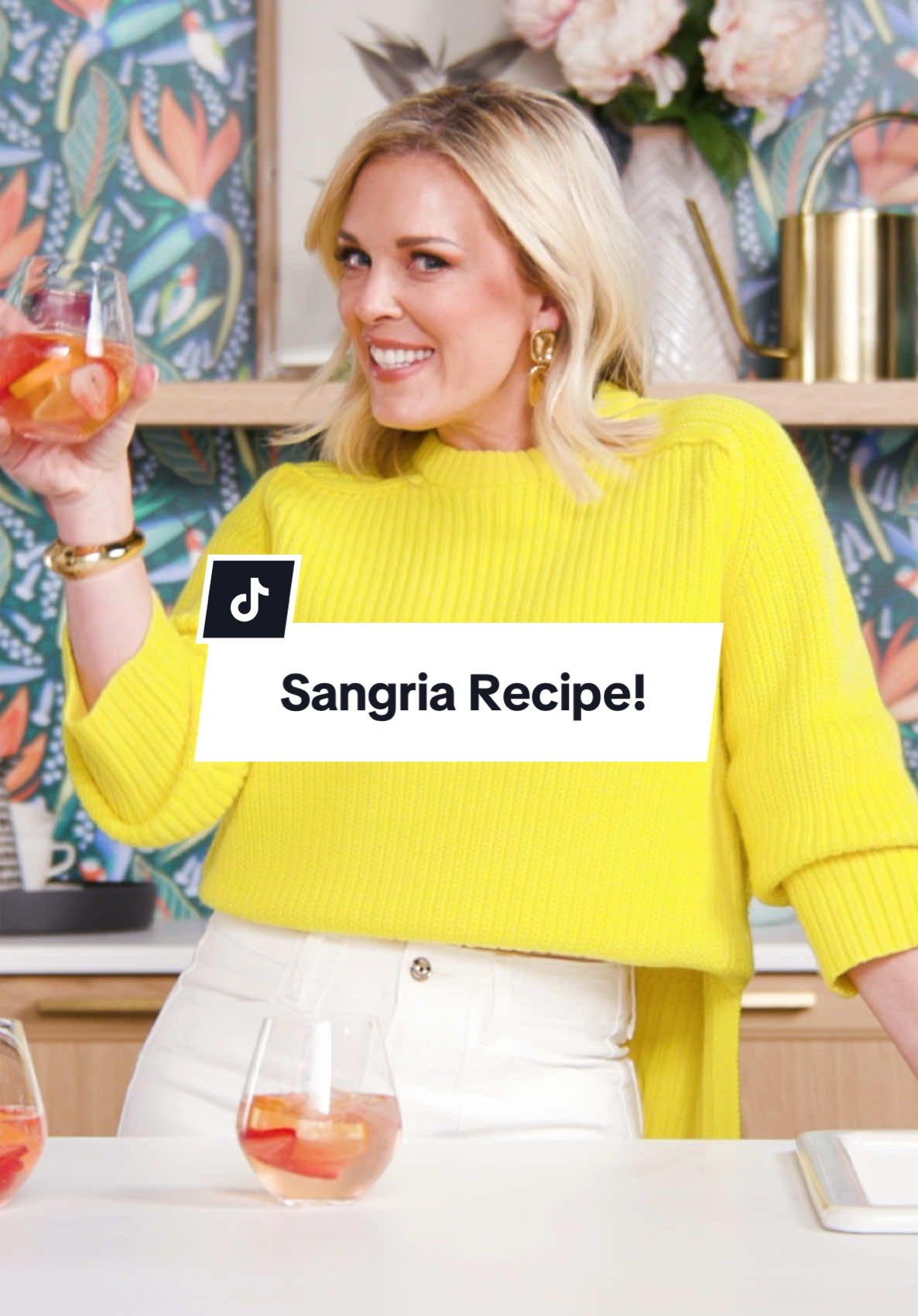 We’re celebrating National Cocktail Day with the queen of hosting herself  @allthingskortney and her refreshing sangria recipe that’s as vibrant as her personality. Cheers to good company, fresh fruit, and the perfect pour! #NationalCocktailDay #SangriaSeason #KortneyWilson #TheBrickStyle #CheersToThat #EntertainingMadeEasy #SpringSips #HomeWithKortney #summerdrinks #drinkrecipes 