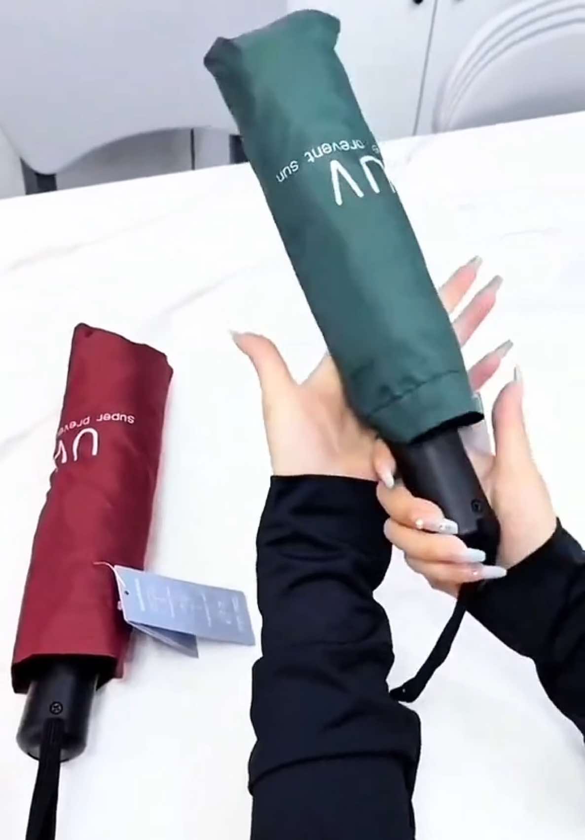 Ô che mưa, dù che nắng 12-10-8 nan đóng mở tự động gấp gọn cầm tay tiện lợi #ochenang #ochemua #ochenangmua #duchenangmua 