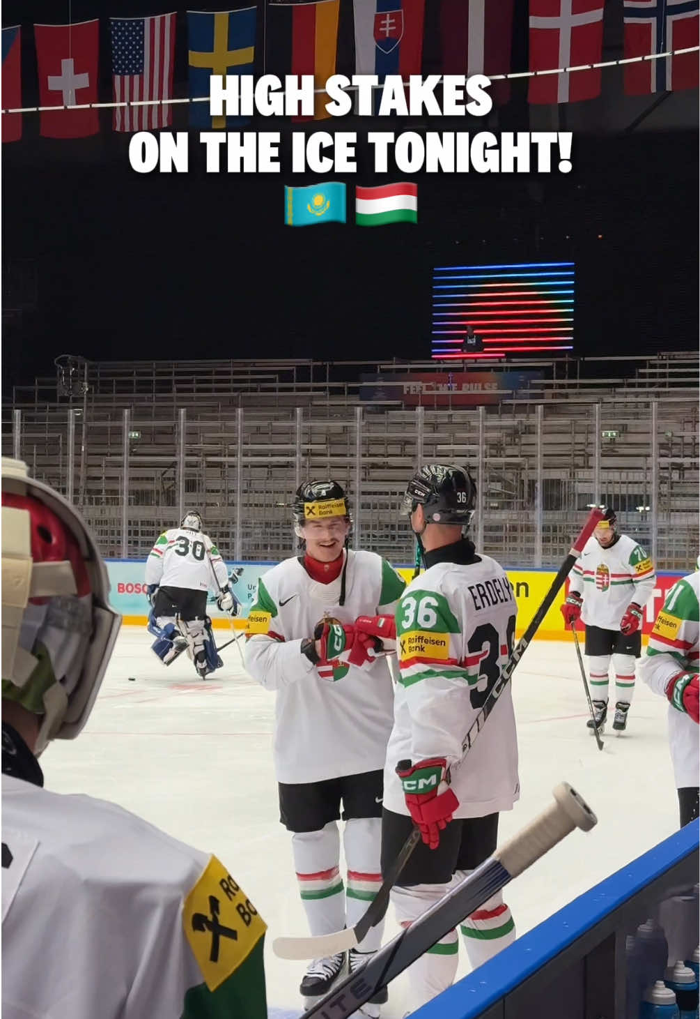 No holding back as the teams chase some important points! 😤 #MensWorlds #IIHF #hockey #hockeytok 