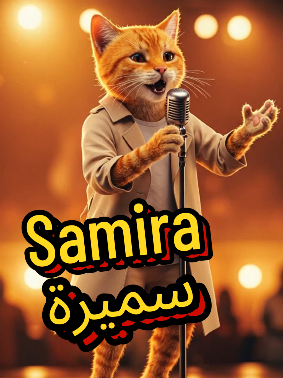 أغنية مهداة لإسم #سميرة #samira على شكل القطط 😻🐈 بالذكاء الإصطناعي  #هدية #أسماء_بنات #قطط #قطط_كيوت #قطط_مضحكة_لطيفة #قطط_مضحكة #الذكاء_الاصطناعي #Ai #funnycat #cutecat #gift #giftideas #giftname #orchestra #microphone #chaabi #chaabimaroc #chaabinayda #chaabialgerie🇩🇿🇩🇿🇩🇿 #algiria🇩🇿 #maroc #tunsia #spain #europe #france #cadeau #chanson #chansoncadeau #artist #artistsoftiktok #giftsong #أوركسترا #الوترة 