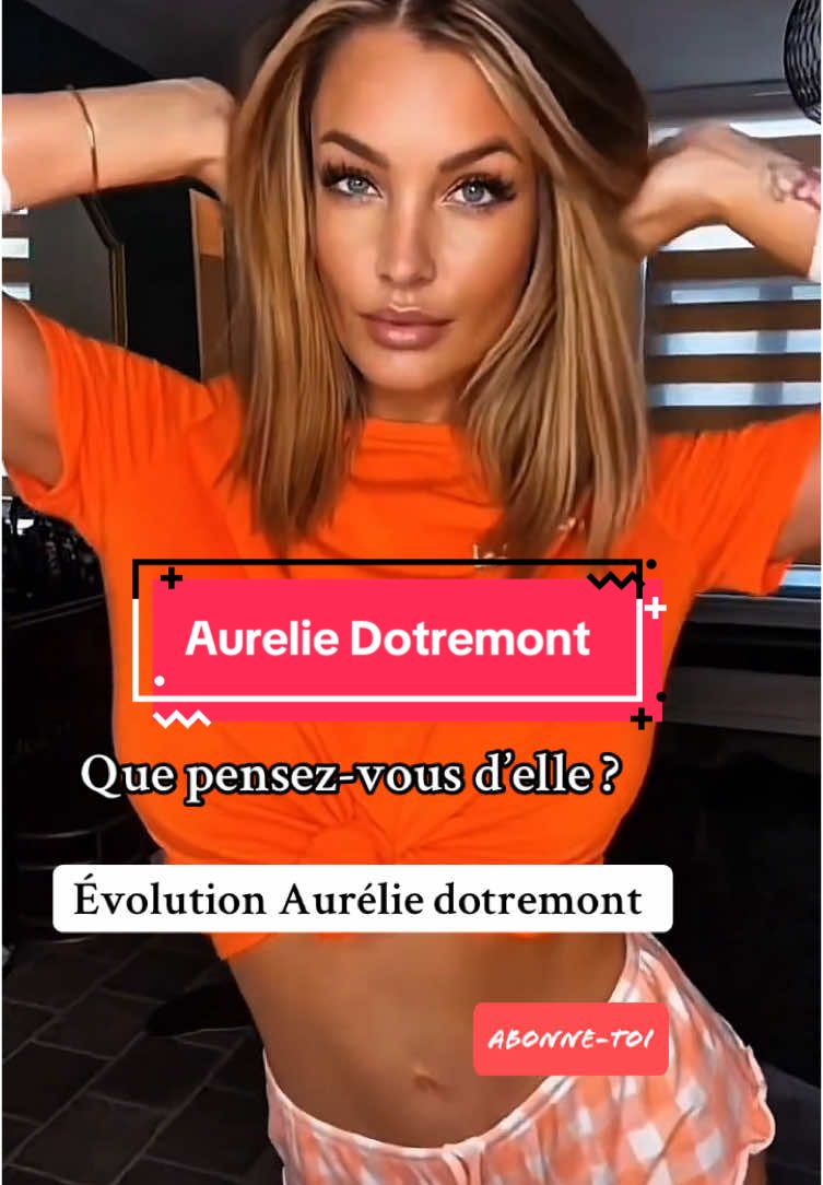 L’évolution d’aurélie dotremont #evolution #ia #tvrealite #lesmarseillais #lesanges #aureliedotremont #influenceuse 