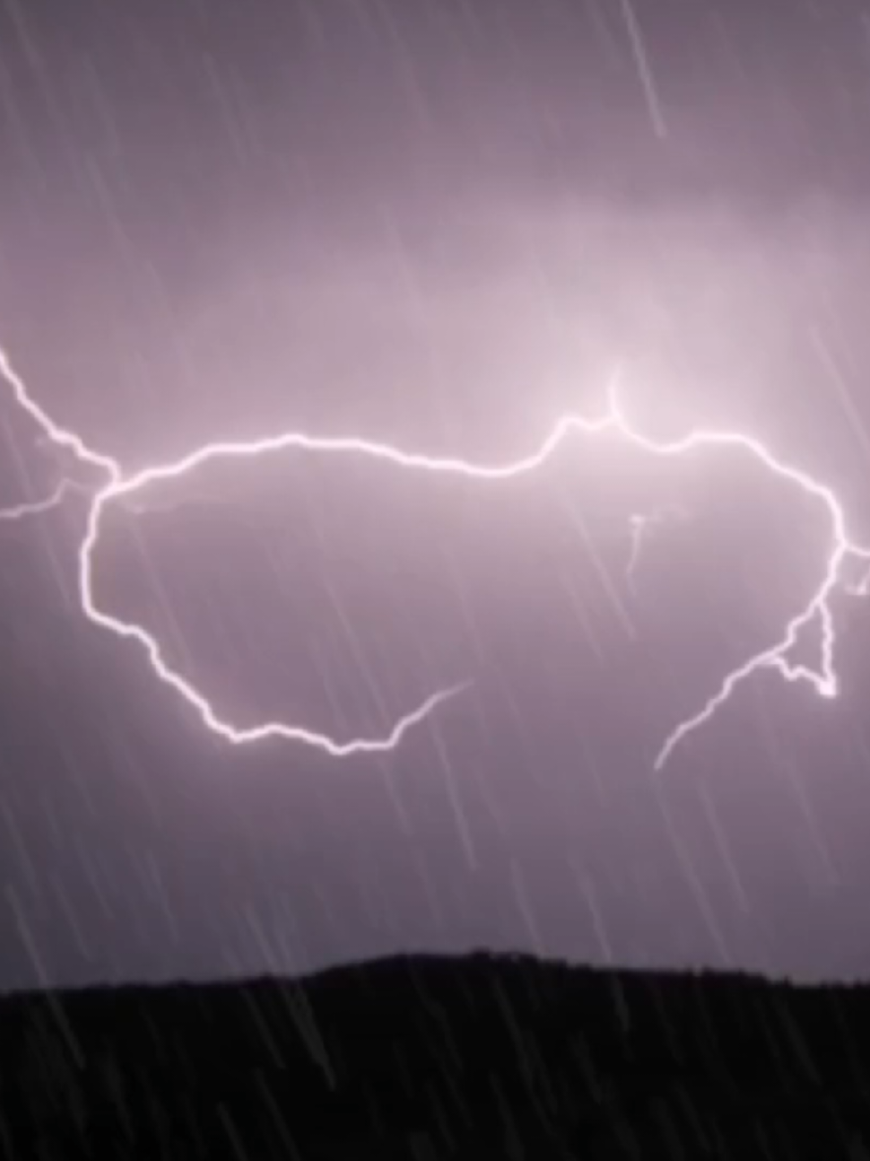 Flash Lightning and Rain Strom  #thunderstorm #lighting #weather #rain 