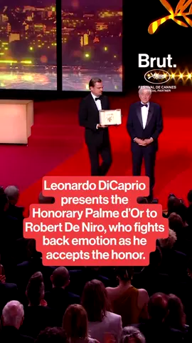 At the International Cannes Film Festival’s opening ceremony on Tuesday, May 13, Leonardo DiCaprio presented Robert De Niro with the Honorary Palme d’Or for lifetime achievement. The two first starred together in the 1993 film “This Boy’s Life,” and then again 30 years later for “Killers of the Flower Moon,” which screened at Cannes in 2023. “Cannes brings us together — storytellers, filmmakers, fans, and friends. It’s like coming home,” De Niro said in a statement when the honor was first announced. #Cannes2025 #RobertDeNiro #leonardoDiCaprio