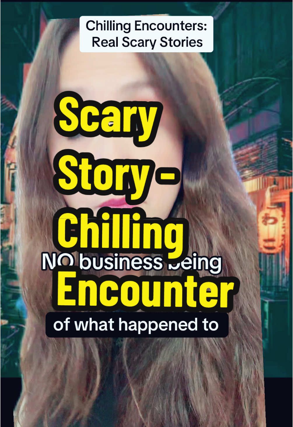 Reminded me of the scary story - Creepypasta about the slit mouthed woman 😱  #creatorsearchinsights #creepystories #horror #creepypasta #paranormal #scaryvideos#greenscreen 
