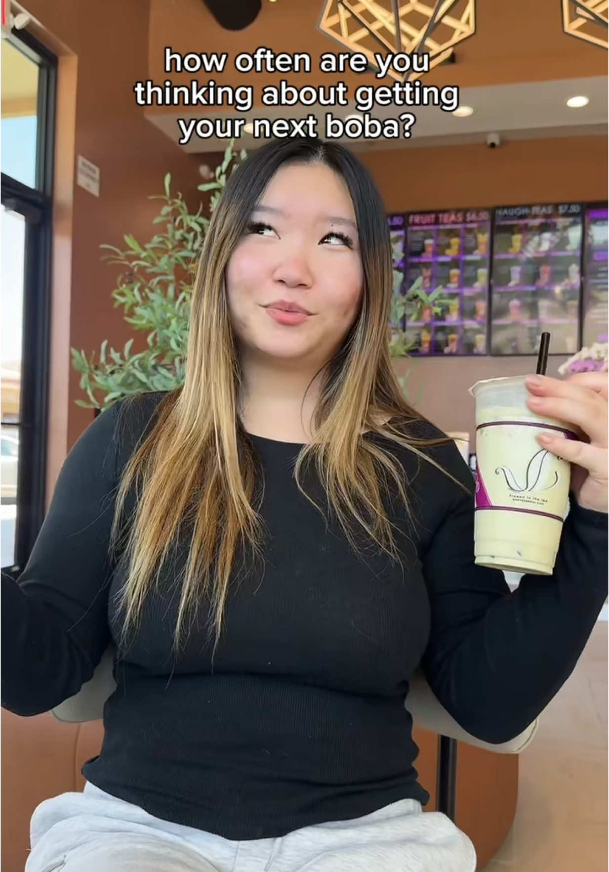 Can’t get enough! 😍 #boba #bobashop 