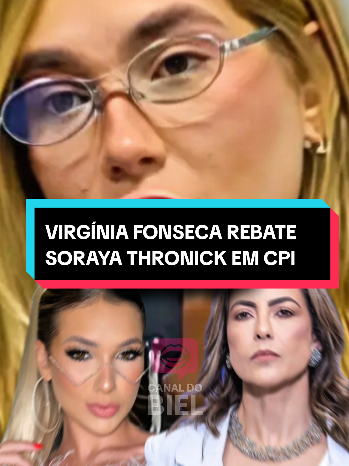 VIRGÍNIA FONSECA REBATE SORAYA THRONICK EM CPI #virginiafonceca #famosos #babados 