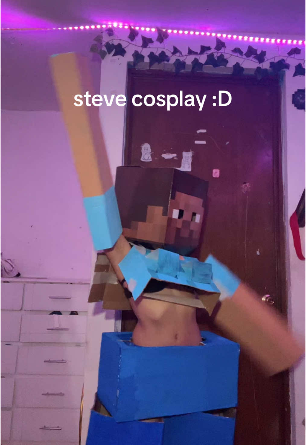 steve minecraft cosplay #steve #Minecraft #minecraftmemes #minecrafttutorial #minecraftbuilding #minecraftpe #minecraftmeme #fyp #fyppp 
