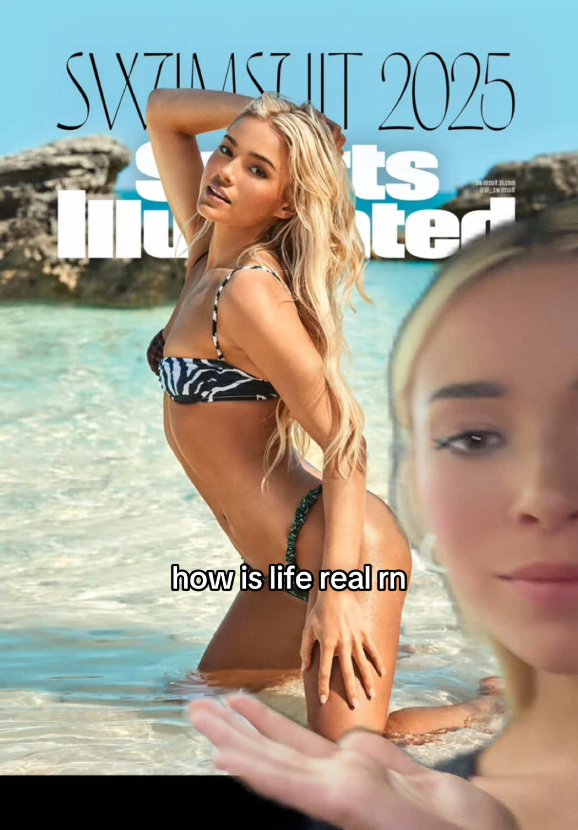 Somebody pinch me!!!🩵 #foryou #siswim #sportsillustrated #model @SI SWIMSUIT 👙 