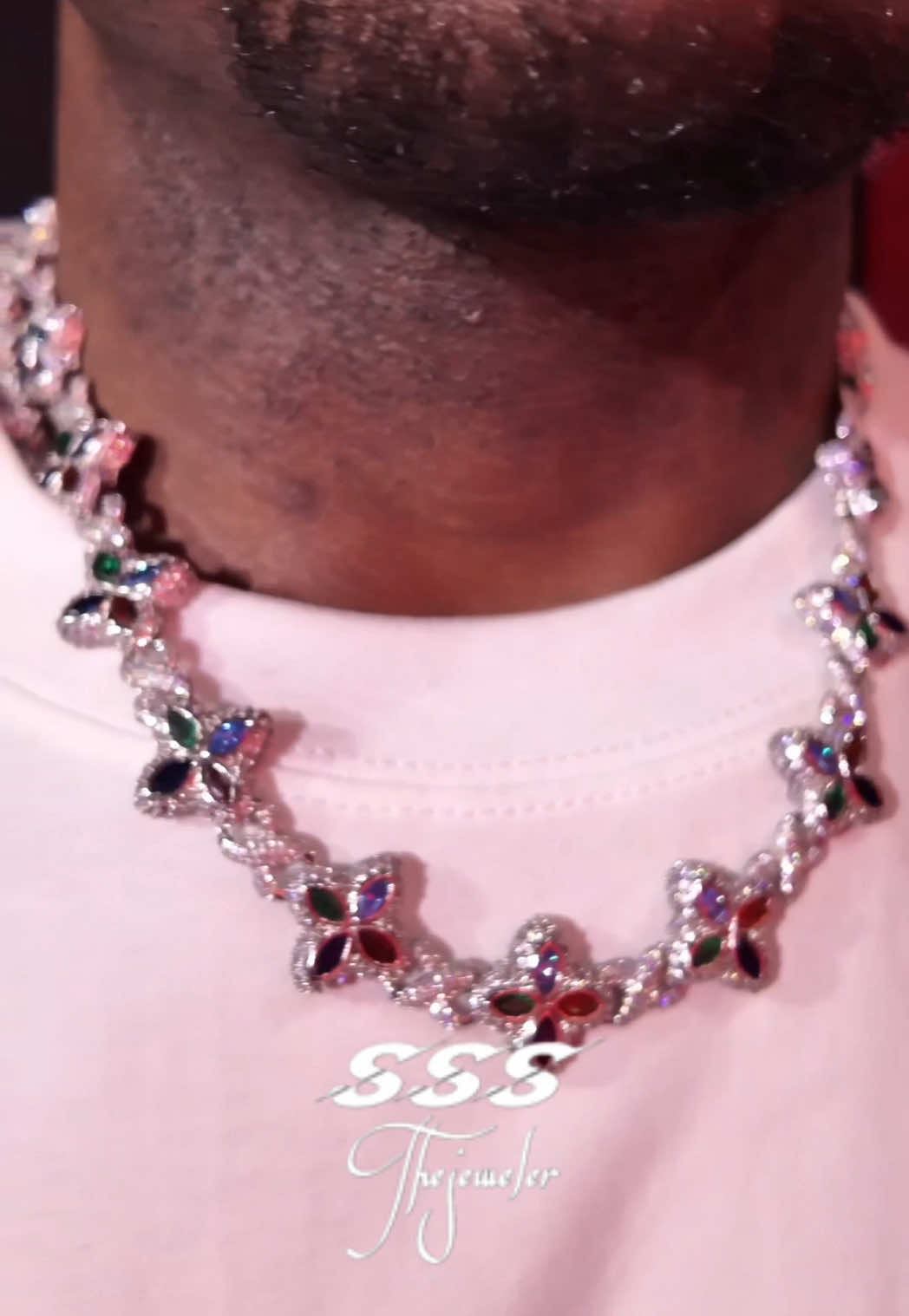 Four leaf clover infinity diamond necklace  #fourleafclover #fourleafnecklace #infinitydiamondnecklace #necklace #bracelet #fourleafbracelet 