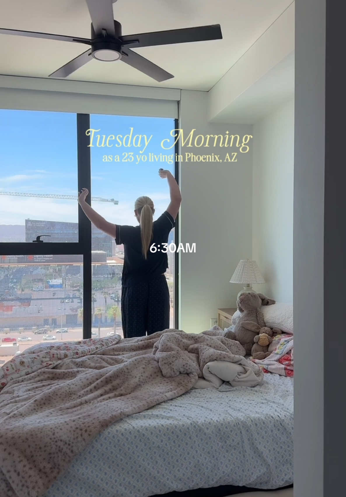 Morning in the life of a 20 something year old living in Phoenix, AZ #phoenixaz #downtownphoenix #arizona #morningroutine #Vlog #morningvlog #bunnymom #timestamps 