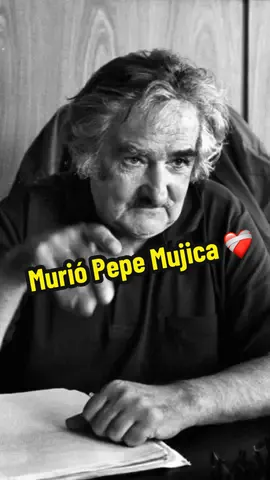 Murió Pepe Mujica, el expresidente uruguayo a sus 89 años por un cáncer con el que luchó por años ❤️‍🩹
