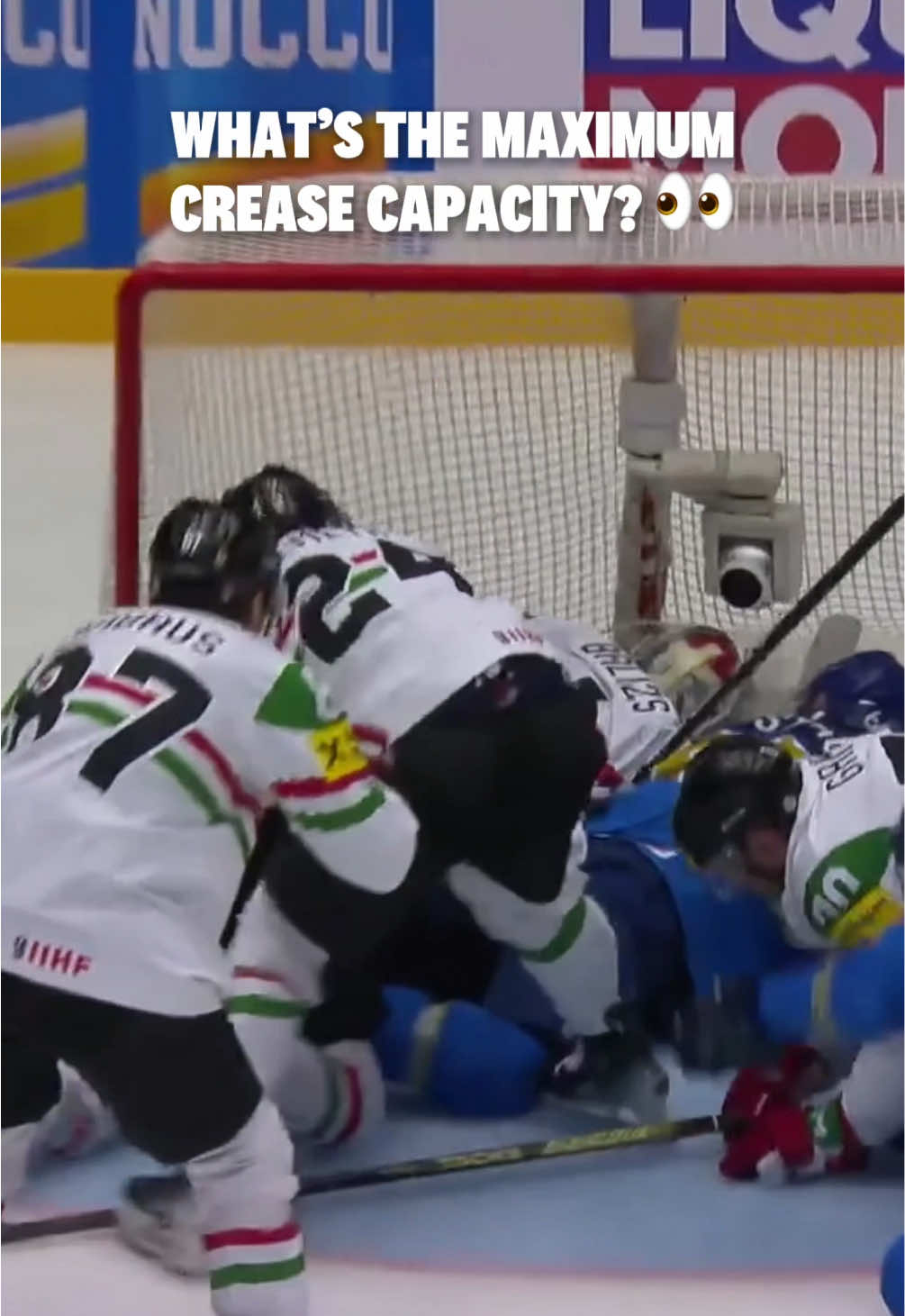 At this rate, you’re going to need a reservation. 🗓️🤔 #MensWorlds #IIHF #hockey #hockeytok 