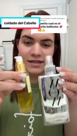 Replying to @Mabel Trujillo Estrada el aceite es de la marca karsell de aquí de TikTok 💓#karsell #karseell #wow #colorwowdreamcoatantifrizz #dreamcoat #haircare 