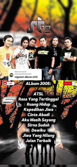 Membalas @mochamadirwansyah1 || Full Album ST12 JALAN TERBAIK (2005). #st12 #setiaband #charlyvanhoutten #setiaku #st12band #akutaksangguplagi #rasayangtertinggal #akumasihsayang  #fyp #fyppppppppppppppppppppppppppppppppppp #musikviral #videoviral #TikTokTainment #soundviral #lagukenangan #lagu2000an #capcut_edit #trends #galaubrutal #karaoke #karaoke #kumpulanlagu #mp3 #laguwarnet #warnet #rock #viral #pengikut #sorotan #reels #viral #musikindonesiadispotify 