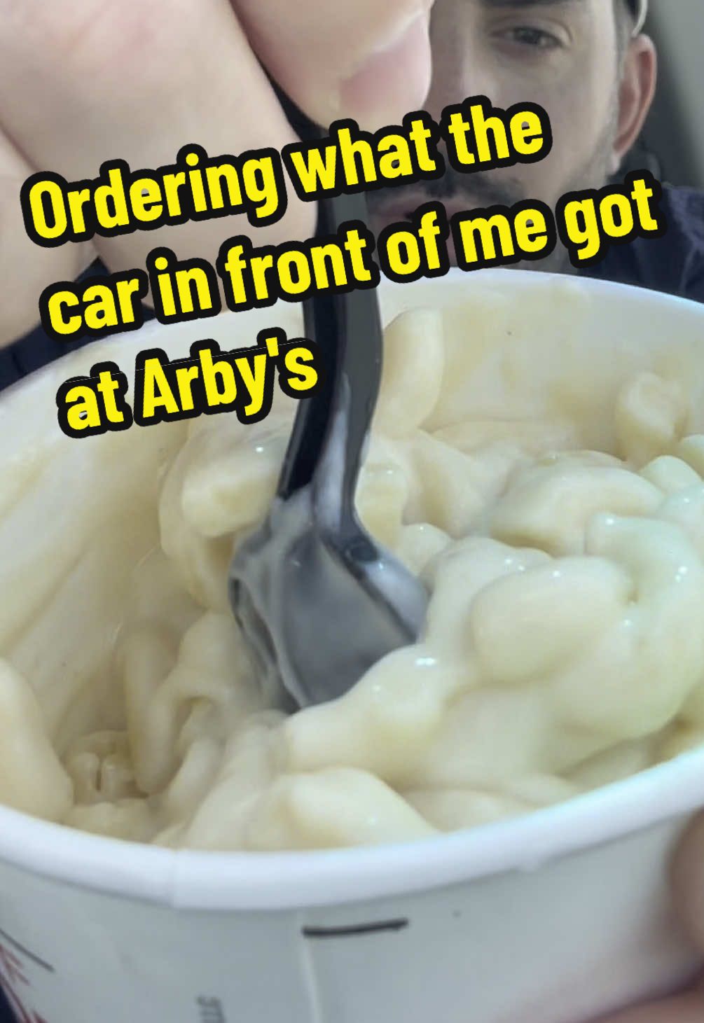 What a lame lunch, but @Arbys executed their Mac and cheese well #arbys #macandcheese #orderingwhatthecarinfrontofmegot 