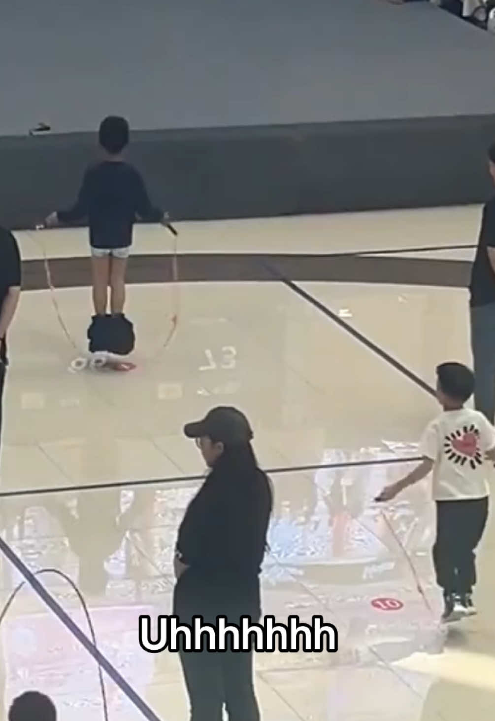 What is bro doing 😭 #jumprope #exercise #kid #shoutoutot (via unknown)
