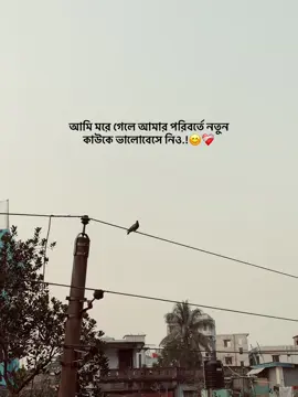 আর ভেবে নিও আমি তোমার জীবনে কখনো ছিলাম না.!😅❤️‍🩹 #bd #tiktok #foryou @TikTok @For You 