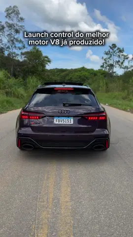 Launch control RS6 630hp 🚀