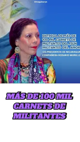 🗣 Más de 100 mil combatientes del #amor  del FSLN recibirán su carnet de Militante 🔴⚫️ en homenaje al natalicio de Sandino el 18 de mayo #nicaragua🇳🇮  #celebration  #happymoments  #hombres  #mujeres 
