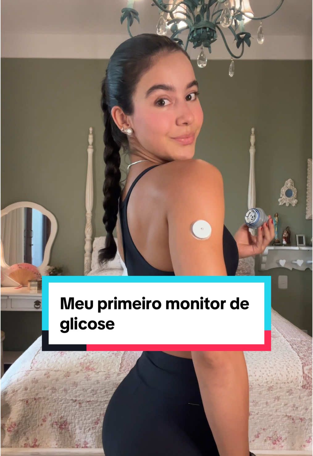 Mesmo não sendo diabética, eu quis monitorar minha glicose para entender como meu corpo reage aos alimentos. #emagrecimento #nutricao #glicose 