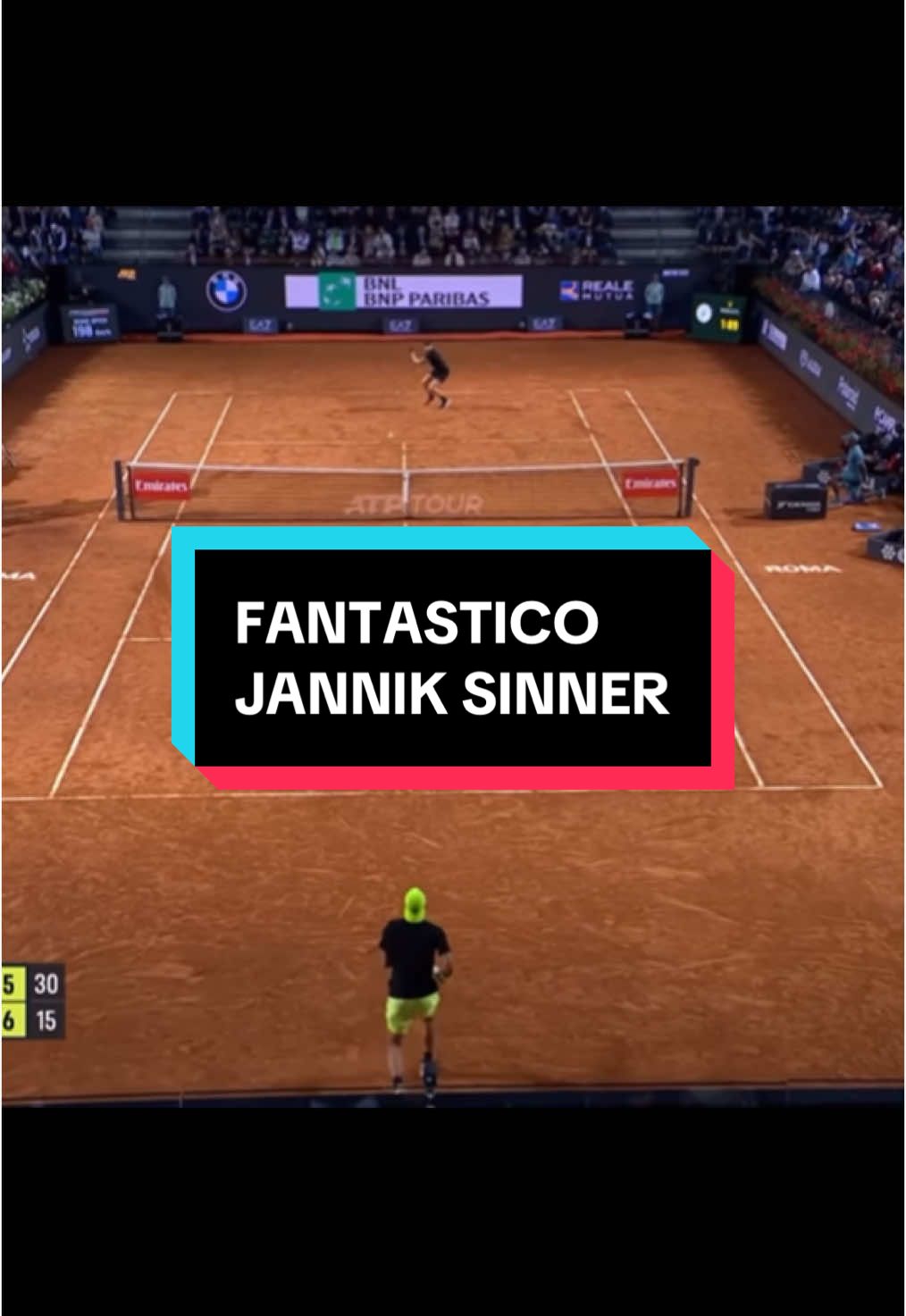 #tennistiktok #tennistv #tennischannel #atptour #tennisplayer #ibi2025 #internazionalibnlditalia #tennis #italia  #janniksinner #franciscocerundolo #thefox 