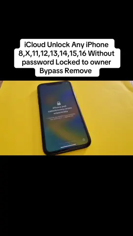 iCloud Unlock Any iPhone 8,X,11,12,13,14,15,16 Without password Locked to owner Bypass Remove #iphoneunlock #iphonelockedtoowner #iphonerepair #icloudunlock #icloudbypass 