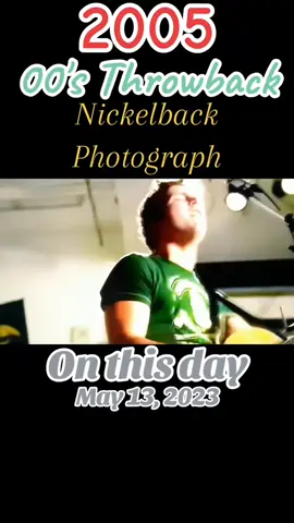 #onthisday #fyp #foryoupage #👍 #❤️ #hi #foryourpage #goodvibes #00s #2005 #00sthrowback #vibes #00smusic #jam #pov #pubg #Flashback #viral #viralvideo #tiktok #fypシ #fypage #nickelback #photograph 