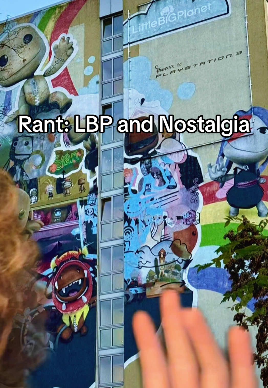 Thought about doing the griffin method for this rant but I felt like it’d take away the point I was trying to make, lol . . . . . . . #greenscreen #nostalgia #rant #gaming #throwback #lbp #childhood #mediamolocule #fruitigometro #littlebigplanet #fyp #sad
