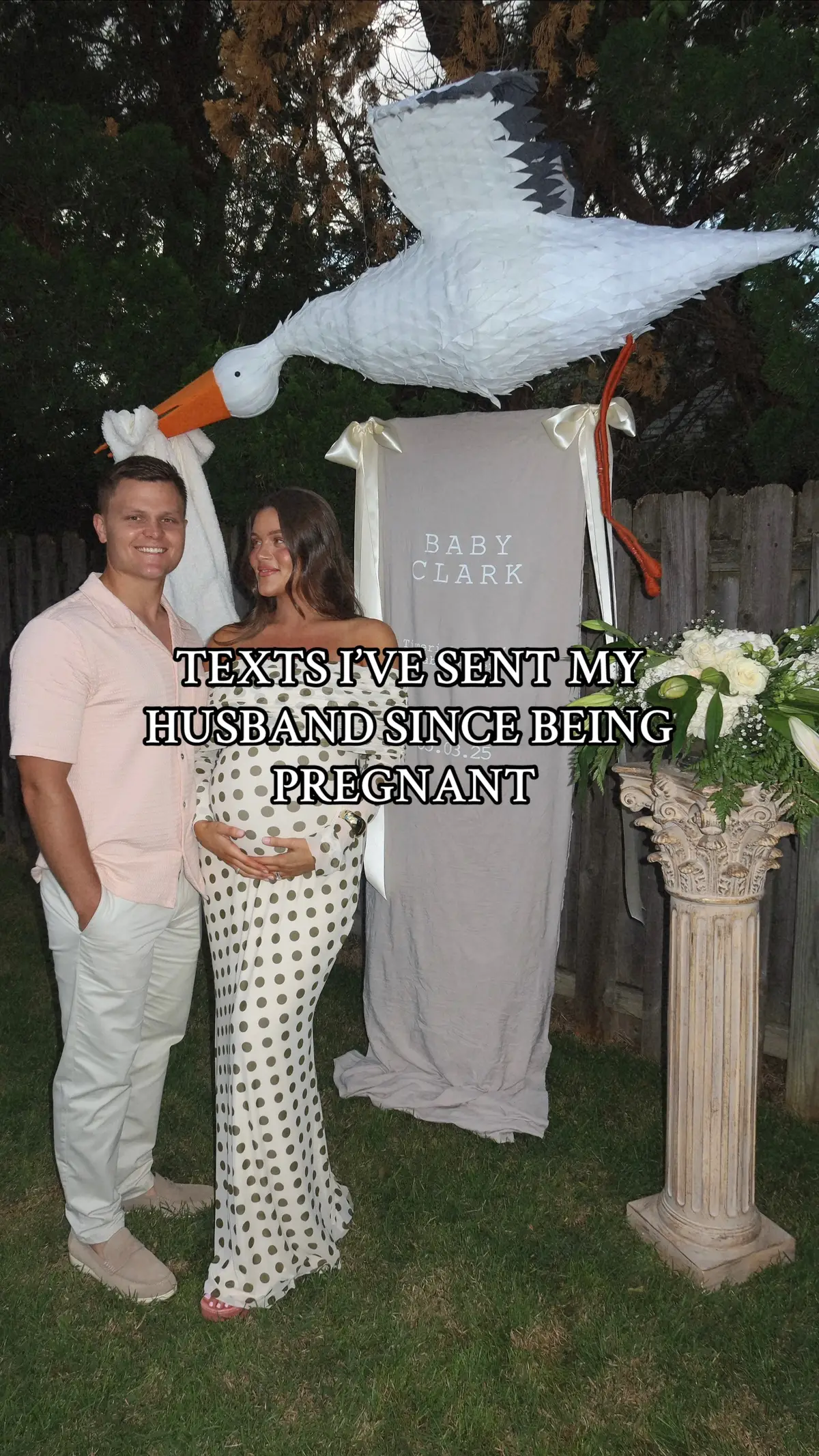Saw this trend and couldn’t resist 😄 #expectingmom #thirdtrimester #husbandwife #pregnant #funny #fyp #pregnancy 