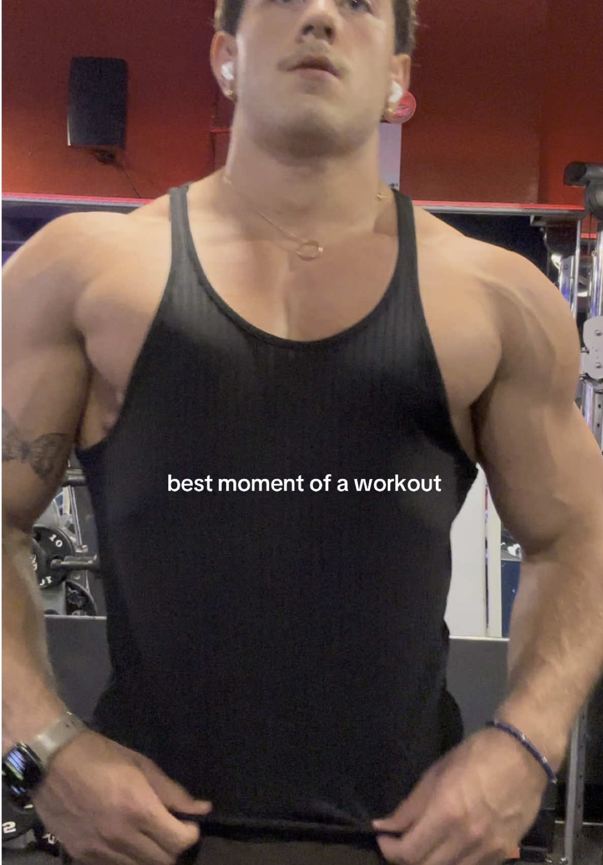 the pump is pumping hard #gymrat #fyp #goviral #gym #bodybuilding 