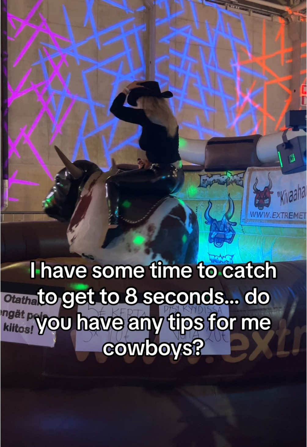 I was honestly afraid my pants would rip #bullriding #rodeo #arizona 