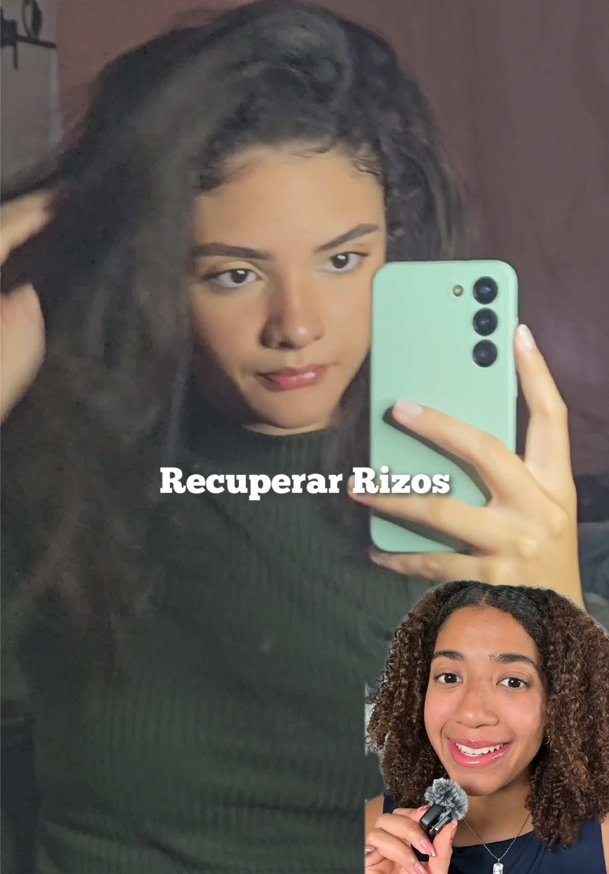 Resultados de mis clientas usando el aceite de crecimiento de Romero y lavanda de @Curlis Hair Care #curlyhair #aceitecurlis #hairoiling #hairgrowthjourney
