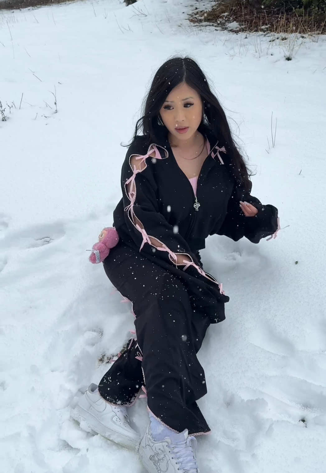 ILY <3 @NAMED COLLECTIVE® 🌨️❄️🎀 #namedcollective #namedcollectivehoodie #labubu #StreetStyle  