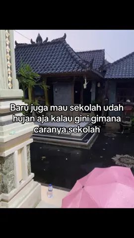 #fypシ゚viral🖤tiktok #hujanderas #gakbisasekolahkalauhujan #hujangakberenti 