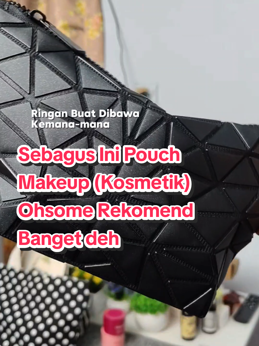 Pouch Makeupnya Bagus Banget Elegan Juga #pouchbag #pouchmakeup #pouchkosmetik #pouchmini #satukontentiaphari 