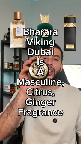 Viking Dubai by Bharara has a similar citrusy and ginger scent profile that you find in Tygar, Vibrato and Ingenious Ginger. #fragrance #fragrances #perfumetiktok #perfume #fragrancetiktok #fragrancetok #perfumetok #bharara #vikingdubai #bhararavikingdubai #tygar #vibrato #ingeniousginger  @Bharara Beauty 