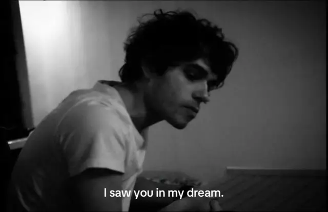 I saw you in my dream.