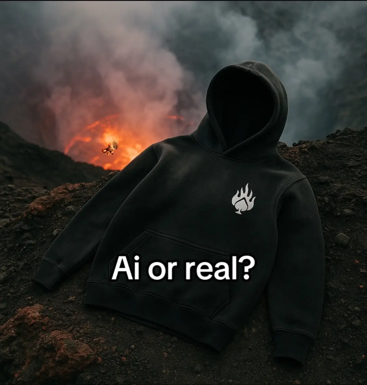 you’ll never guess correctly 😂🙏#ai #real #clothingbrand #hoodie #viral #lotr 