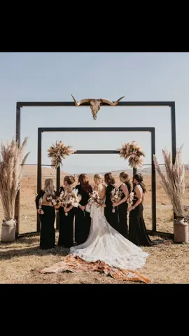 Western Wedding💛 #western #wedding #boho #cowboy #cowhide #westernstyle #westernwear #codyjohnson #weddingday #rustic 