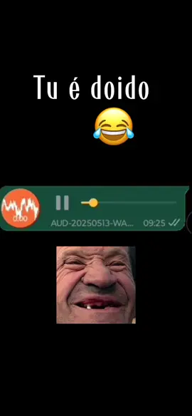 Tu é doido 😂#😂 #audios #audiosparatiktok #audiosengraçados #audioviral #audiowhatsapp 