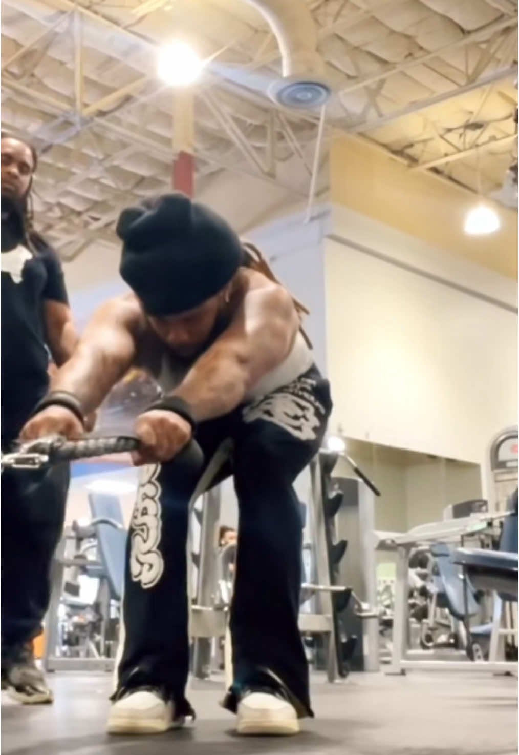 Gotta Be In That Mode Dawg Fr You Feel Me😤🕺🏾🦾💯🦍 #godisgood #fyp #GymTok #hardwork #fireup #menphysique #bigdawg 