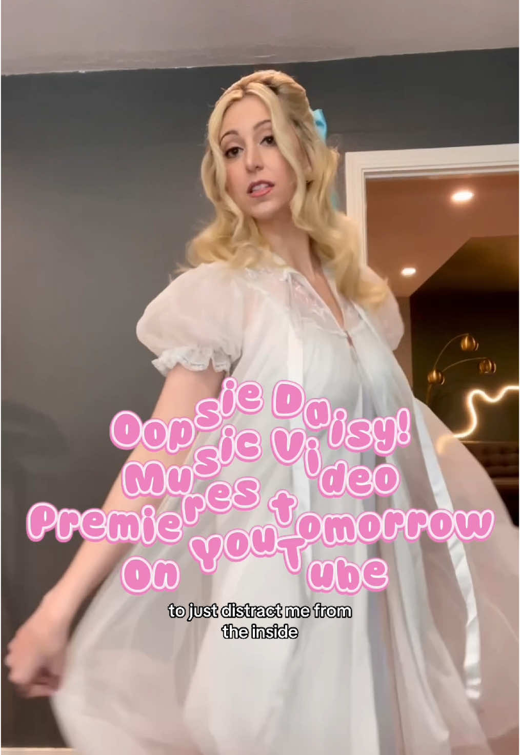 OOPSIE DAISY, I made a music video 😱 eeeee I hope you’ll watch!!! #originalmusic #musicvideo #50s #retro #millennial #makeup #makeuptransition #costume #vintage 