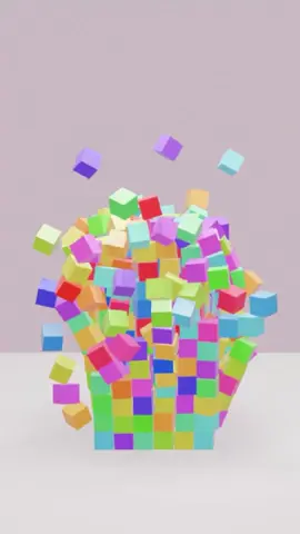 Colourful blocks dropping 🧊🧱 Satisfying 3d Animation  #abstractvisuals #backgroundvideo #abstractart #relaxingvisuals #satisfyingvideo  #3danimation #physics #relax #satisfyingvideos
