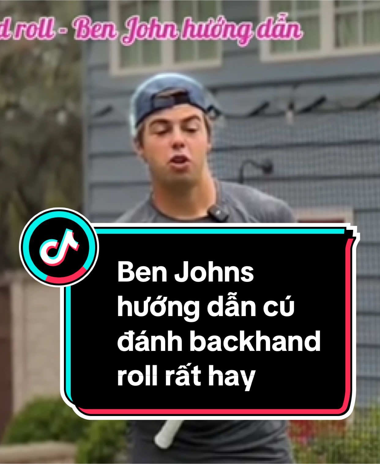 Ben Johns hướng dẫn cú đánh backhand roll rất hay      Kỹ năng pickleball, kỹ thuật pickleball, chiến thuật pickleball, chiến lược pickleball, chiến thuật đánh đôi, chiến lược đánh đôi, kỹ thuật giao bóng, kỹ thuật volley, kỹ thuật dink, kỹ thuật cắt, kỹ thuật topspin, giaobong tragiaobong return kitchen volley backhand  3rd drop  dropshot 3rddropshot dink topspin slice slicedropshot smash reset block drive forehanddrive flick   #pickleball #pickleballvietnam #pickleballvietnampro #trend #xuhuong #kynangpickleball #kythuatpickleball #chienthuatpickleball #chienluocpickleball #thuvienpickleball #kienthucpickleball #giaobong #tragiaobong #return #kitchen #volley #backhand  #3rd #drop  #dropshot #3rddropshot #dink #topspin #slice #slicedropshot #smash #reset #block #drive #forehanddrive #flick