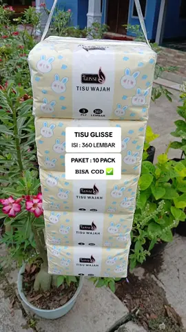 ◇ Glisse Facial Tissue 360 Lembar 3 Ply ◇ Paket pembelian 10 Pack ◇ Bisa COD ✅️ #tisuglisse #tisupromo #tisumurah #tisuwajah #tisukering #facialtissue 
