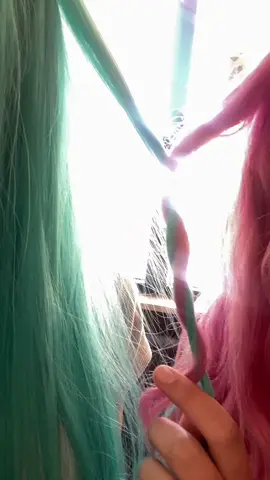 @kandicorno #pinkhair #bluehair #cottoncandy #foryoupage #fyp 