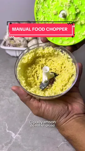 Di kana mahihirapan gumawa ng shanghai at chili garlic kapag may Manual Food Chopper ka. #manualfoodchopper #manualchopper #foodprocessor #manualfoodprocessor #chiligarlic #shanghai #fyp 