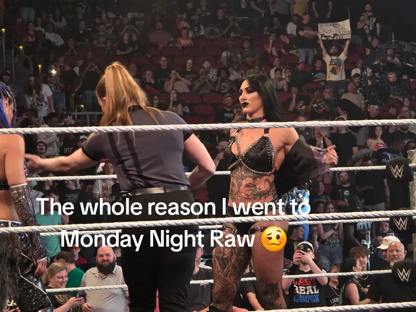 Monday Night Mami 🥴 #fypシ #rhea #rhearipley #rhearipleywwe #wwetiktok #wweraw 